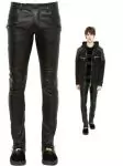 2016 balmain paris biker jeans pas cher an988-black